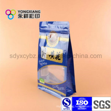 Standing Snack Food Plastic Bag with Zipper